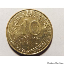 10 centimes Marianne 1997