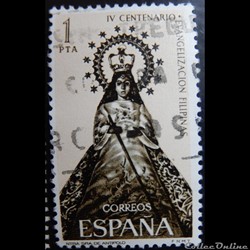 Espagne 01355 Statue 1Ptas de 1965