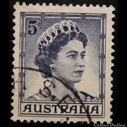Australie 00253A Reine Elisabeth II 5d de 1959