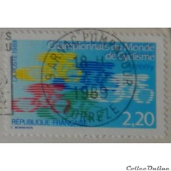 02590 championnats du monde de cyclisme de Chambéry 2F20 de 1989