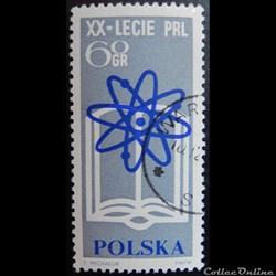 Pologne 01369 20ème anniversaire de la république Polonaise 60Gr de 1964