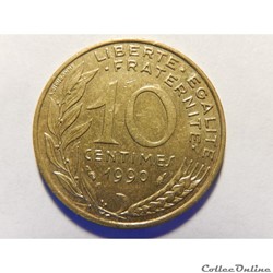 10 centimes Marianne 1990