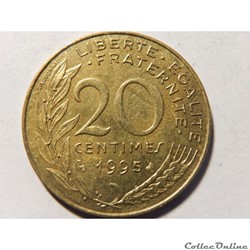 20 centimes Marianne 1995