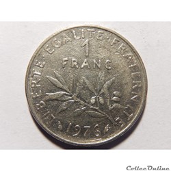 1 franc semeuse 1976