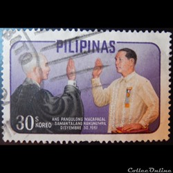 Philippines 00549 President Macapagal Oath Taking 30c de 1962