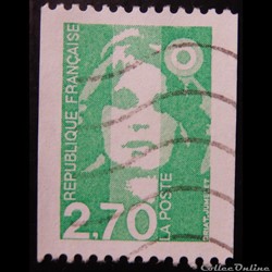 03008 Marianne de Briat 2F70 vert pour roulette