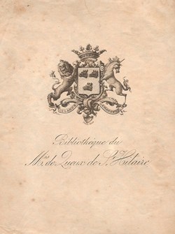 QUEUX de SAINT-HILAIRE