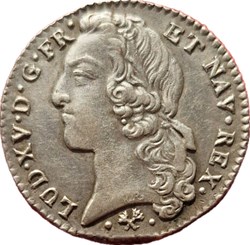 Cinquième d'ecu au bandeau 1769 L