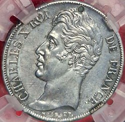 2 francs 1826 BB AU