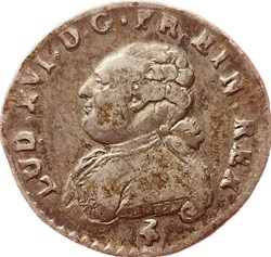 Vingtième d'écu 1782 A