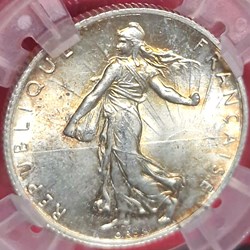 2 francs semeuse 1904 MS64