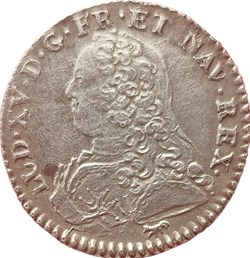 Dixième d'ecu au buste habillé 1728 A