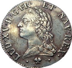 Ecu à la vieille tête 1772 L