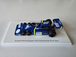 Patrick Depailler-Silverstone, UK 1975-Tyrell P34 Prototype