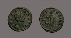 7. Severina (Augusta, AD 270-275)