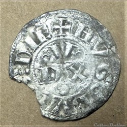 Hugues II 1102-1143 denier