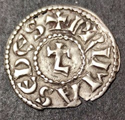 ARCHEVECHE DE LYON  denier fort  anonyme  1150-1200