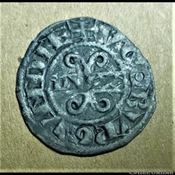 HUGUES IV 1218-1272 denier