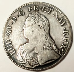 LOUIS XV écu aux lauriers 1726 P