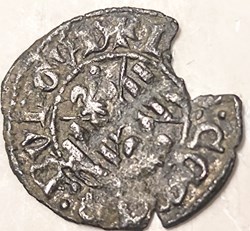 PHILIPPE le BON 1419-1467 Demi double ou denier Auxonne