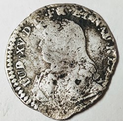 LOUIS XV 1/10è d'écu aux lauriers 1726 P