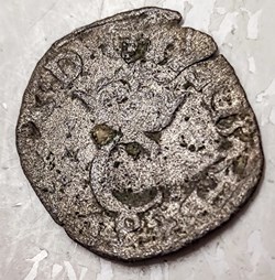 CHARLES IX 1560-1574 Liard au C couronné