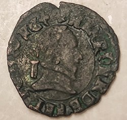 HENRI III denier tournois