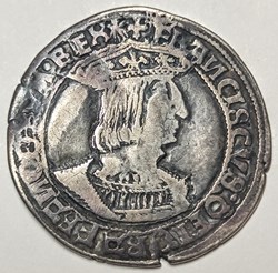 FRANCOIS 1er Demi teston 13 ème type Dijon