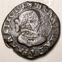 HENRI III double tournois 1579