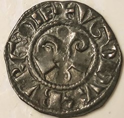 HUGUES III  1162-1192   denier