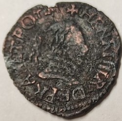 HENRI III denier tournois 1587