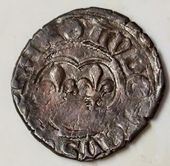 LOUIS XI Denier tournois 2ème émission 1476