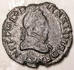 HENRI III double tournois 1584