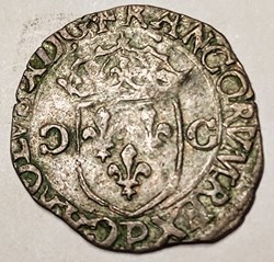 CHARLES X Douzain aux deux C 1er type 1594 P