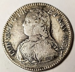 LOUIS XV 1/2 écu aux lauriers 1726