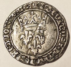 LOUIS XI GROS de Roi 1477