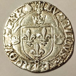 LOUIS XII 1498-1514 Grand Blanc aux couronnelles