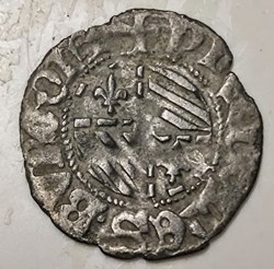 PHILIPPE le BON 1419-1467 Demi double ou denier Auxonne