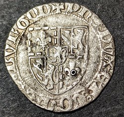 PHILIPPE le BON 1419-1467, Blanc à l'écu aux sept quartiers.