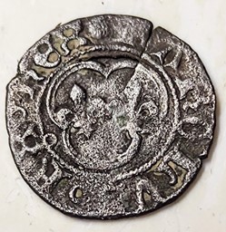 CHARLES VIII 1438-1498 denier tournois