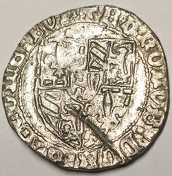 CHARLES le TÉMÉRAIRE Blanc à l'écu aux sept quartiers