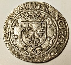 FRANCOIS Ier 1515-1547   Douzain à la croisette