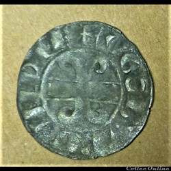 HUGUES IV 1218-1272 denier