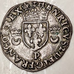 HENRI II douzain aux croissants 1557