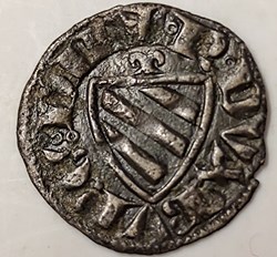 ROBERT II 1272-1305  denier