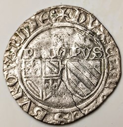 PHILIPPE le BON 1419-1467 , blanc aux deux écus Chaussin