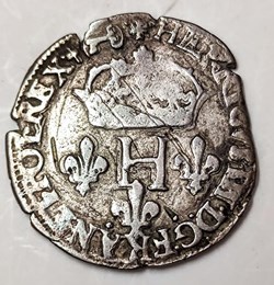 HENRI III Double sol parisis 2 ème type 1584