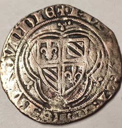 PHILIPPE LE BON 1419-1467 Blanc à l'écu de Bourgogne dans un trilobe