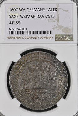Saxe-Weimar 1607 Taler