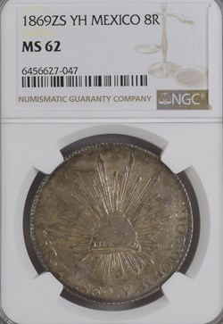 Mexico 1869 8 Reales